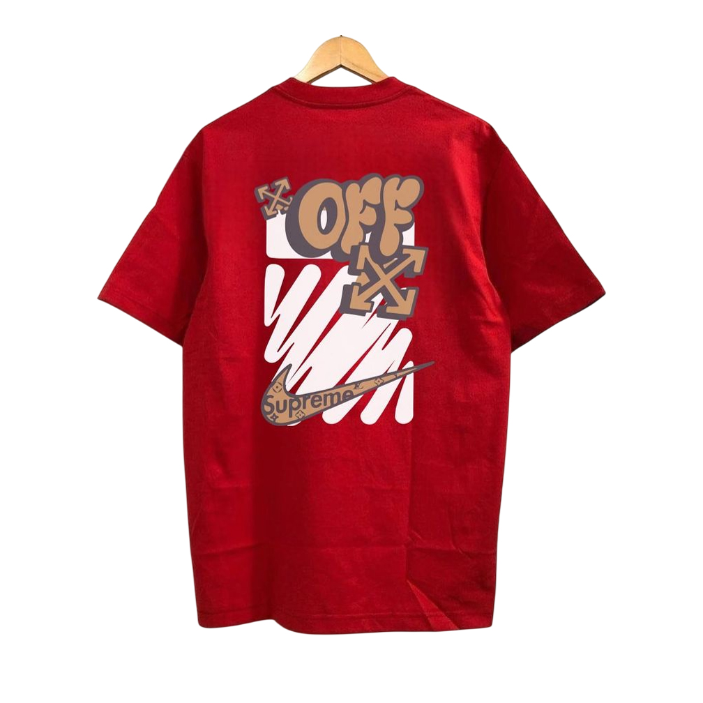 Red off T-Shirt