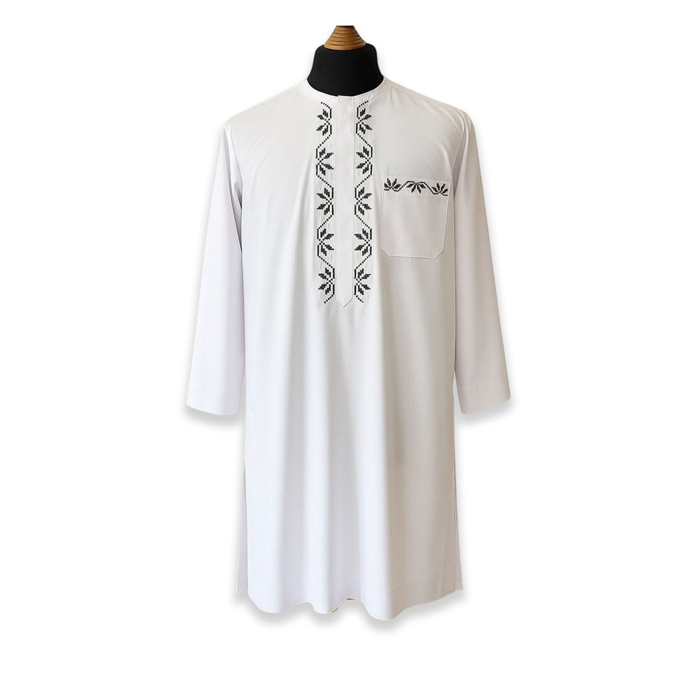 White Cotton Panjabi