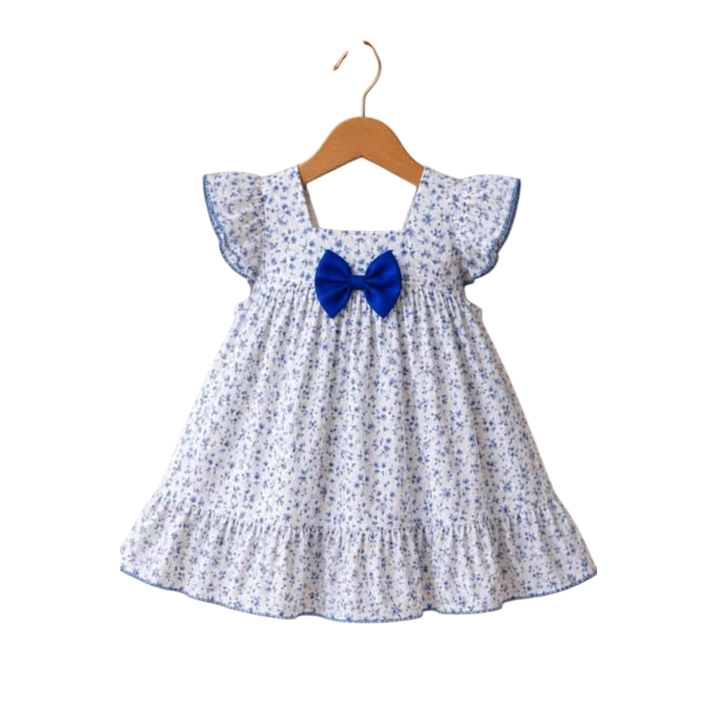 Floral Smocked Baby Girl Dress