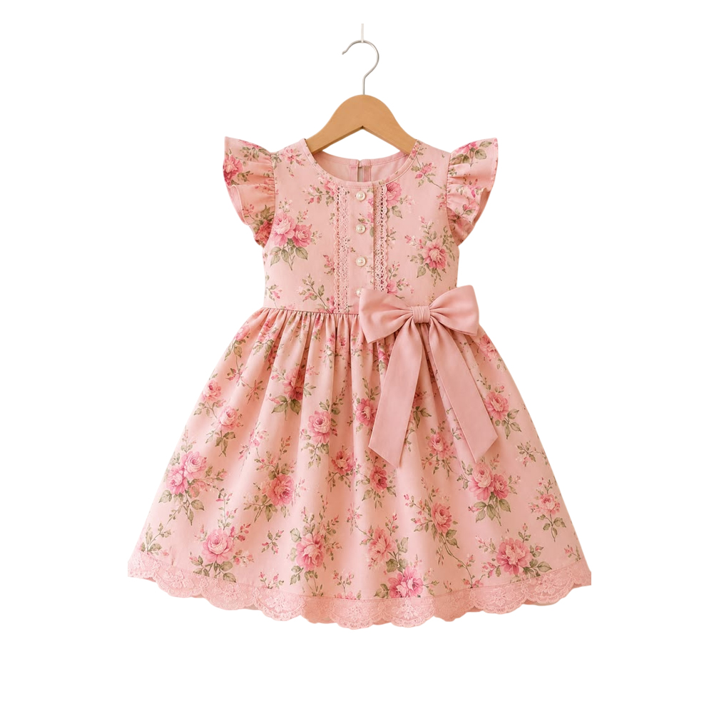 Floral Girls Dress